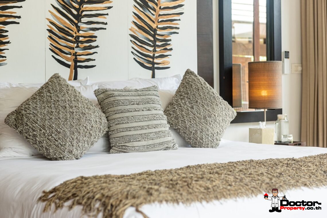 Luxurious 5 Bedroom Beachfront Residence on Ban Tai Beach, Koh Samui – For Sale